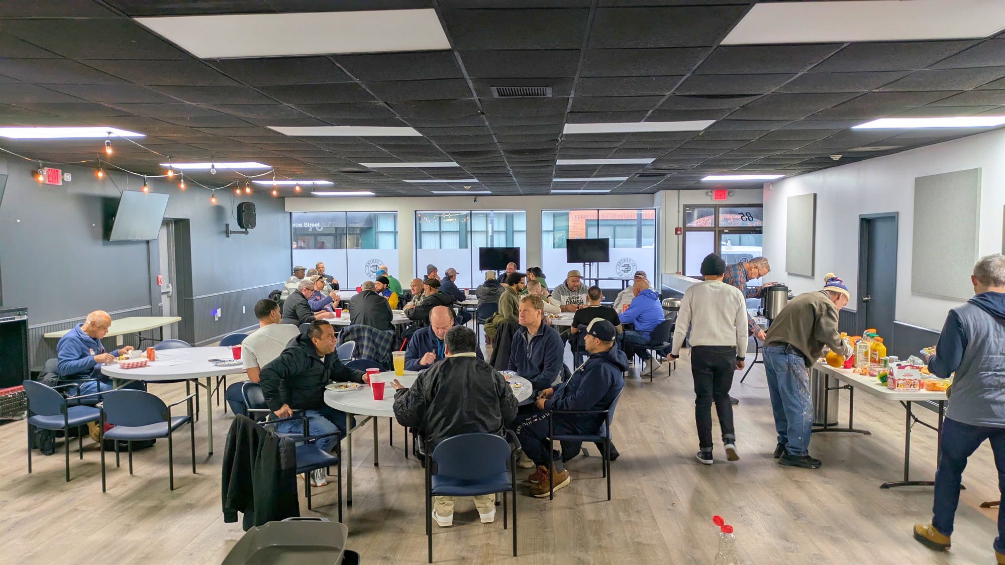 A community gathering hosted at El Centro